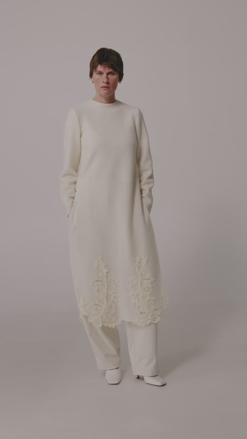 Statement Wool Dress