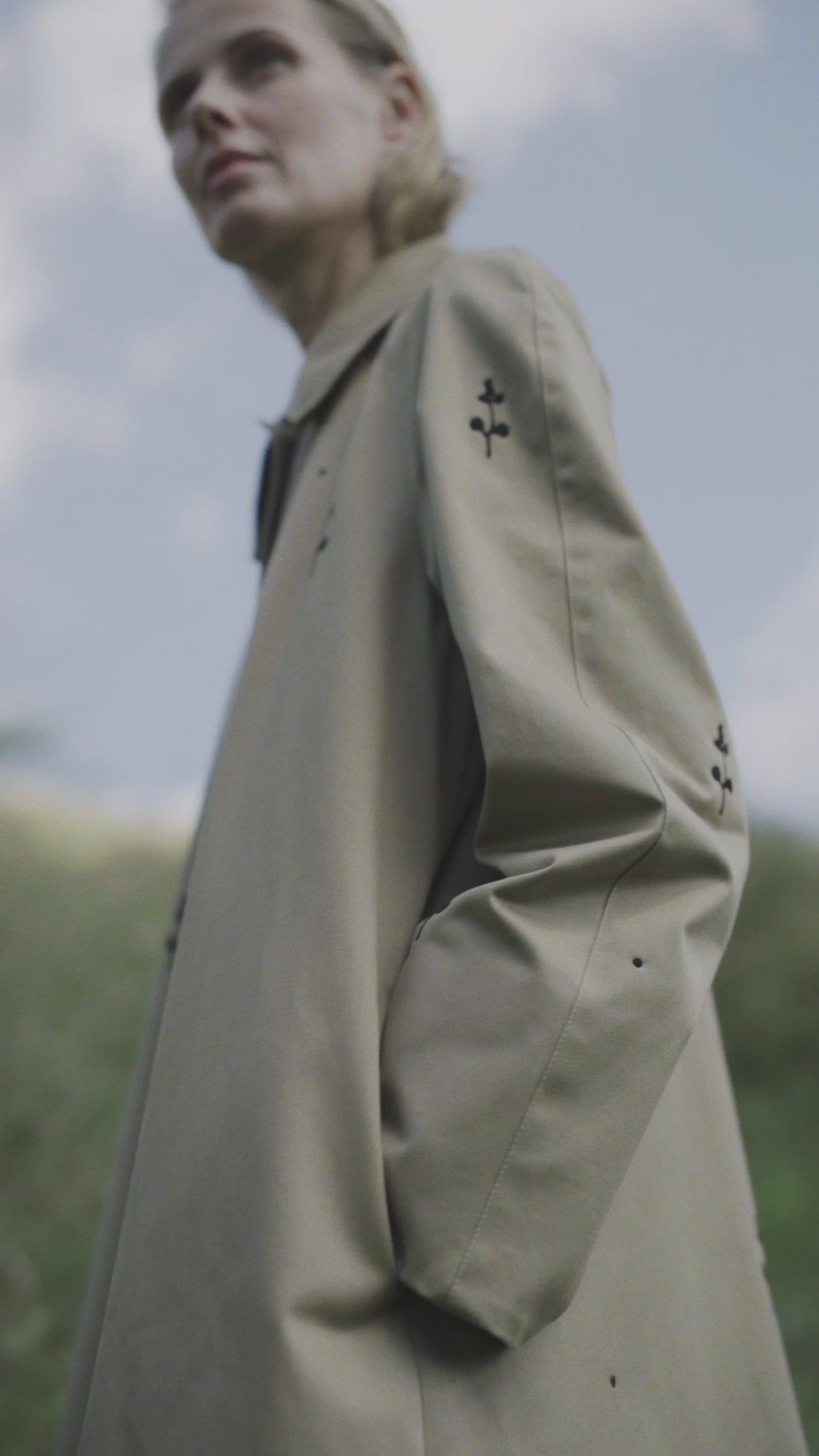 Beige Trench Coat