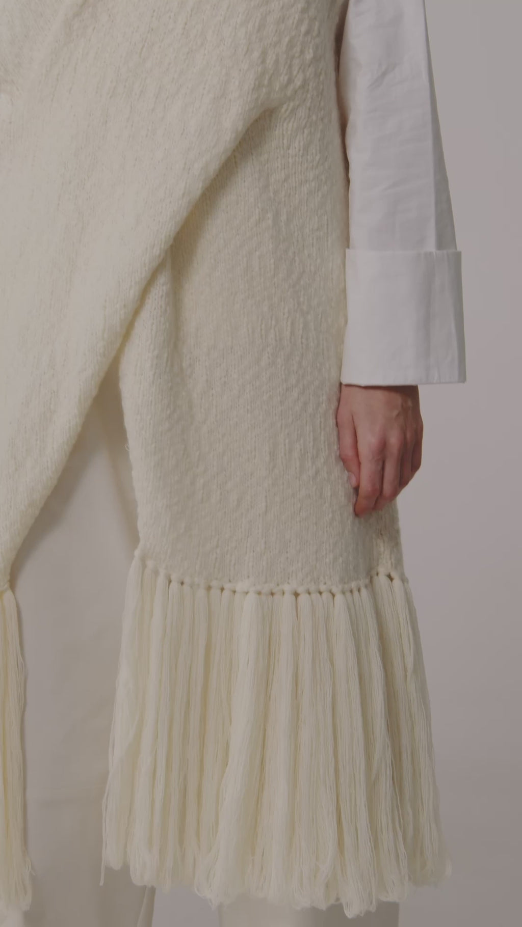Textured Knit Vest