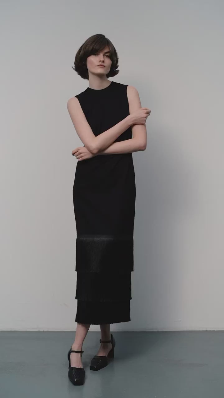 Black "Bakhroma" dress